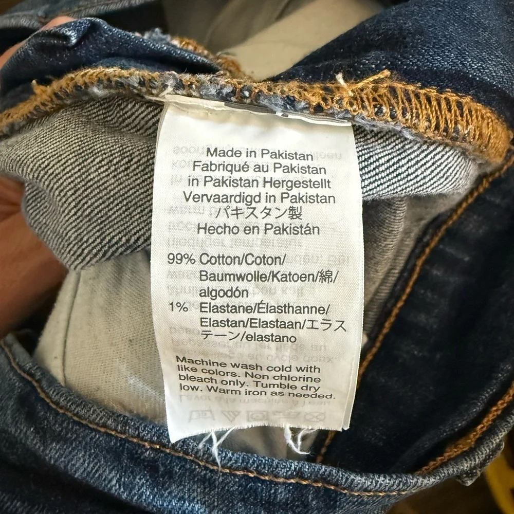 J. Crew Mercantile Flex Denim Jeans - Blue 32x32